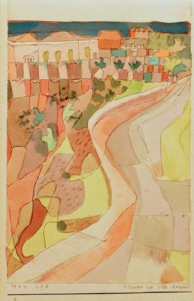 Rue près de Villa Mazzaro - Paul Klee